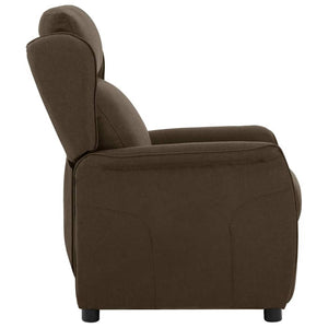 Brauner Polyester Liegestuhl