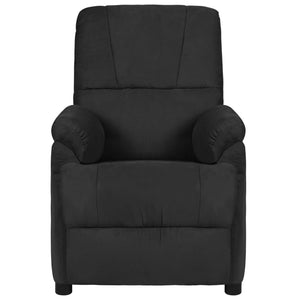 Massagesessel Schwarz mit Mikrofaser