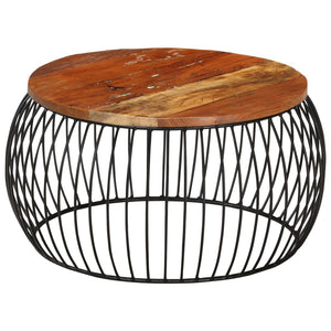 Couchtisch Altholz Massiv Ø68cm