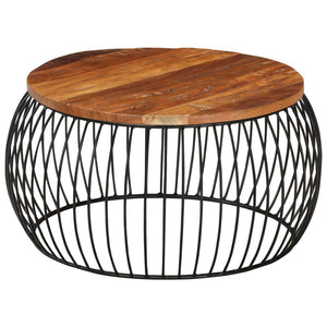 Couchtisch Altholz Massiv Ø68cm