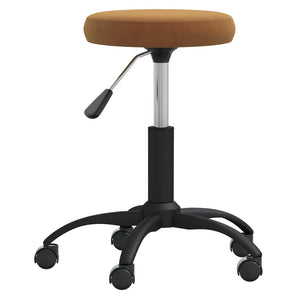 vidaXL Chaise de salle à manger marron velours