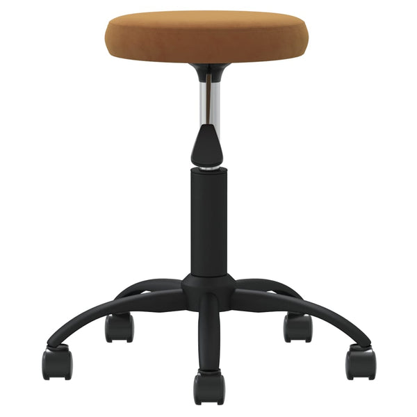 vidaXL Chaise de salle à manger marron velours