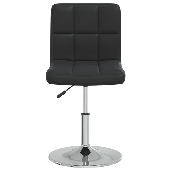 vidaXL Chaises de salle à manger 6 pcs Similicuir Noir