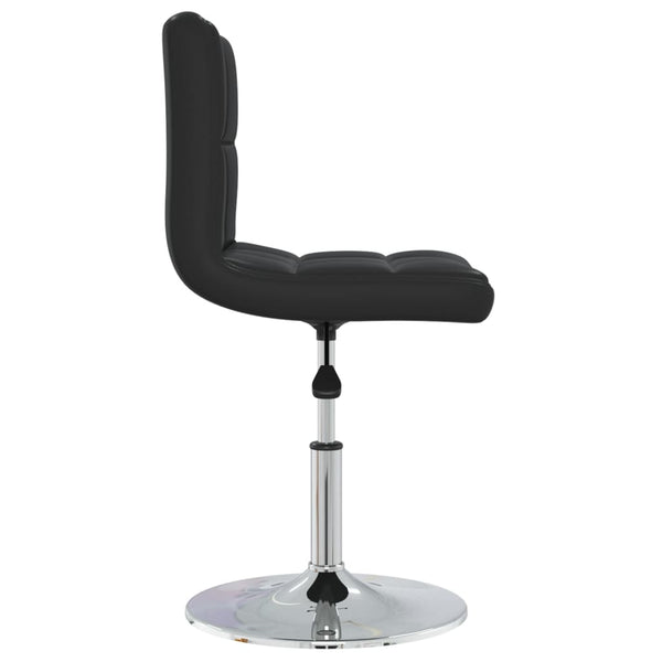 vidaXL Chaises de salle à manger 6 pcs Similicuir Noir
