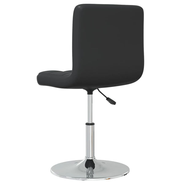 vidaXL Chaises de salle à manger 6 pcs Similicuir Noir