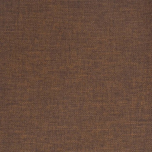 vidaXL Chaise de salle à manger pivotante en tissu marron