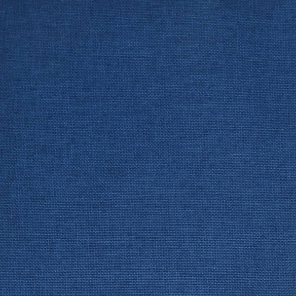 vidaXL Chaise de salle à manger bleue en tissu