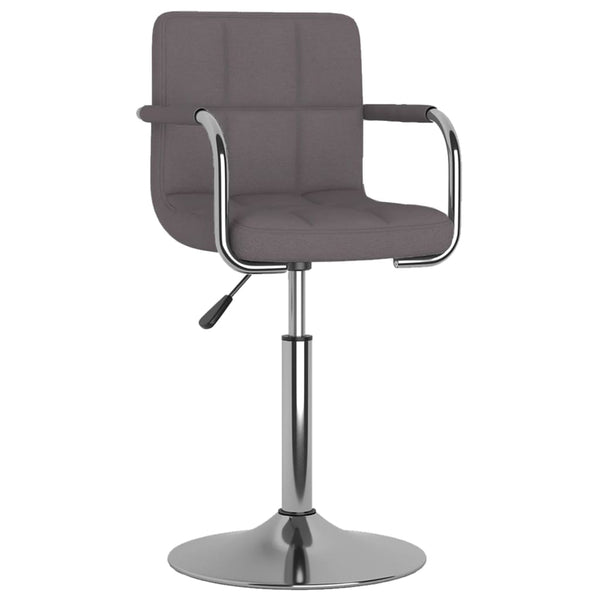 vidaXL Chaise de salle à manger Taupe Tissu