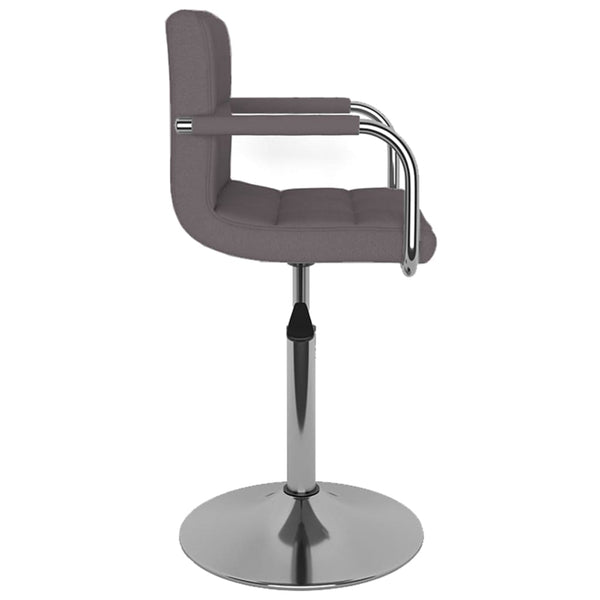 vidaXL Chaise de salle à manger Taupe Tissu