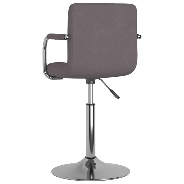 vidaXL Chaise de salle à manger Taupe Tissu