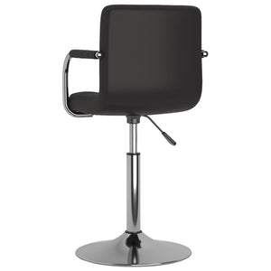 vidaXL Dining Chair Black Faux Leather