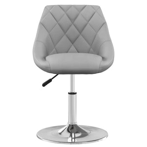 vidaXL Chaises de salle à manger 6 pcs pivotantes velours gris clair