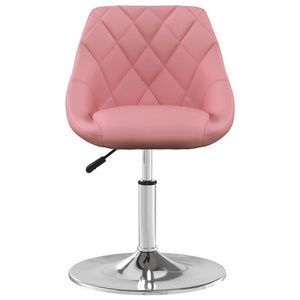 Esszimmerstühle 6 Stk. Drehbar Rosa Samt