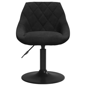 vidaXL Dining Chair Black Velvet