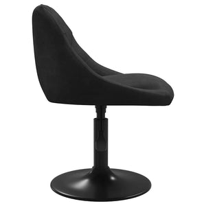 vidaXL Dining Chair Black Velvet