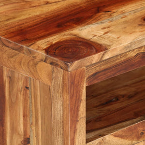 vidaXL Meuble TV 90x34,5x50 cm Bois d'Acacia Massif