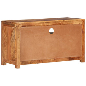 vidaXL Meuble TV 90x34,5x50 cm Bois d'Acacia Massif