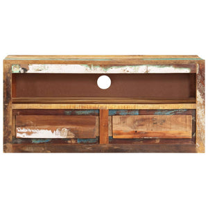 TV-Schrank Altholz Massiv 88 cm