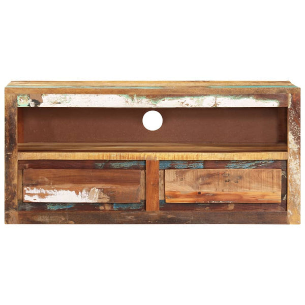 TV-Schrank Altholz Massiv 88 cm