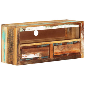 TV-Schrank Altholz Massiv 88 cm