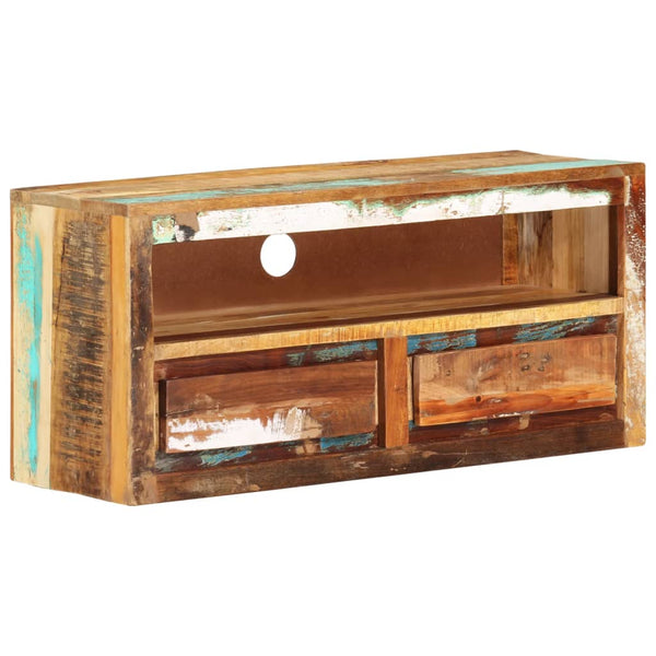 TV-Schrank Altholz Massiv 88 cm