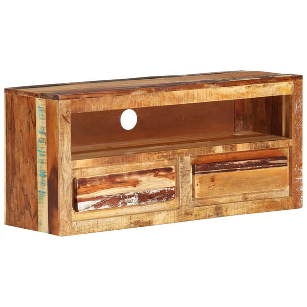 TV-Schrank Altholz Massiv 88 cm