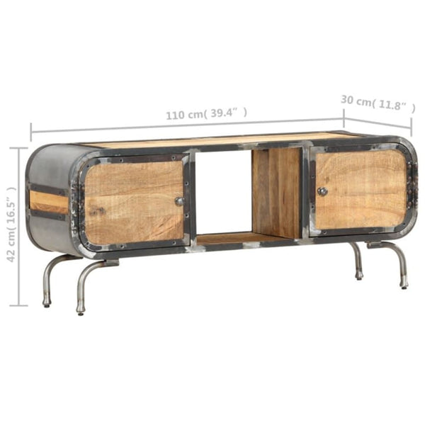 TV-Schrank Mango Massivholz 110 cm