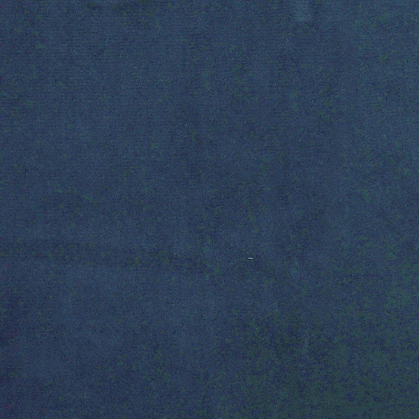 Blauer Samt Hocker Rund
