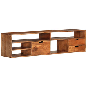TV-Schrank Akazie Massivholz 140 cm