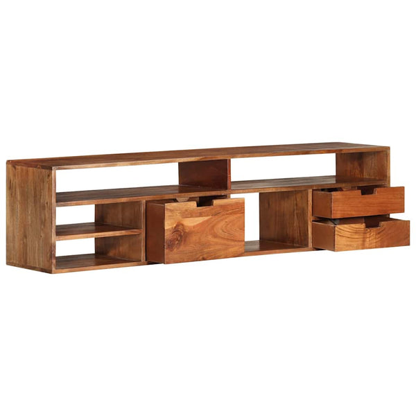 TV-Schrank Akazie Massivholz 140 cm
