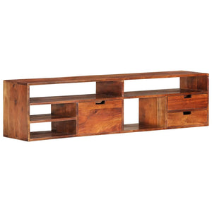 TV-Schrank Akazie Massivholz 140 cm