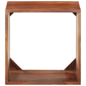 Wandregal Akazie Massivholz 40x30x40 cm