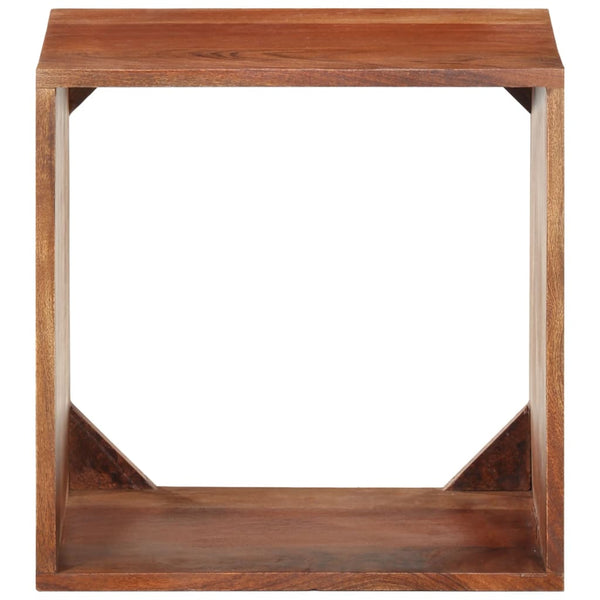 Wandregal Akazie Massivholz 40x30x40 cm