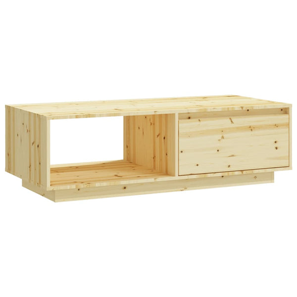 Massivholz Couchtisch, 110 cm