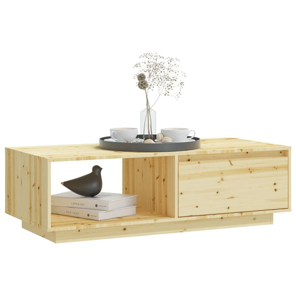 Massivholz Couchtisch, 110 cm