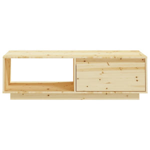 Massivholz Couchtisch, 110 cm