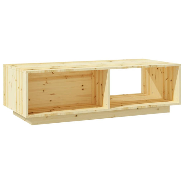 Massivholz Couchtisch, 110 cm