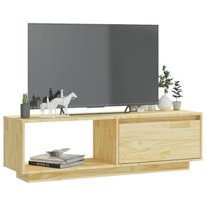 TV-Schrank Massivholz Kiefer 110 cm