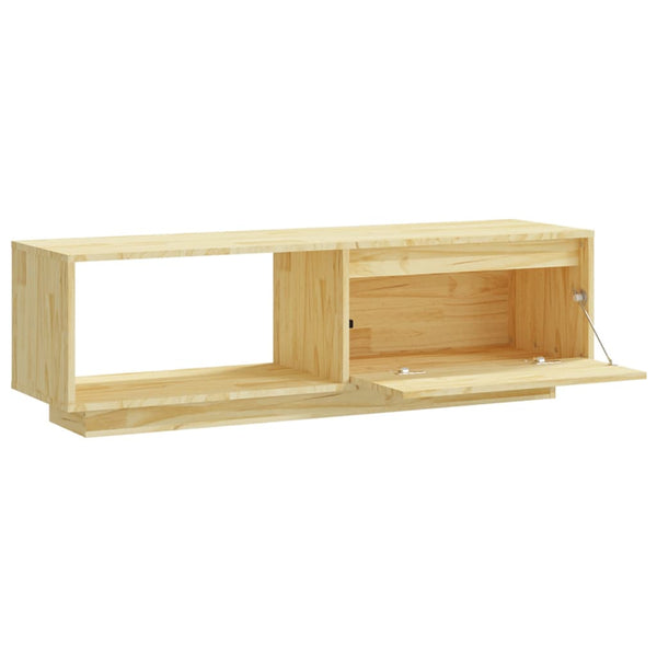 TV-Schrank Massivholz Kiefer 110 cm