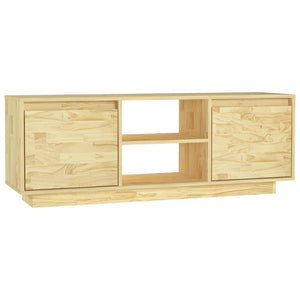 TV-Schrank Kiefer Massivholz 110 cm