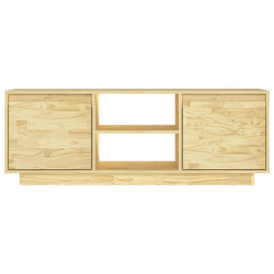 TV-Schrank Kiefer Massivholz 110 cm