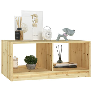 Couchtisch Tanne Massivholz 75x50 cm