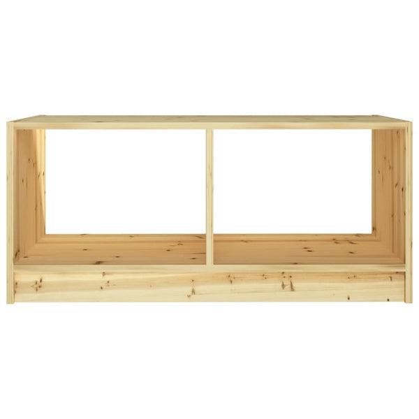Couchtisch Tanne Massivholz 75x50 cm