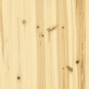 Couchtisch Tanne Massivholz 75x50 cm