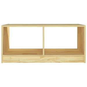 Couchtisch Kiefer Massivholz 75x50 cm