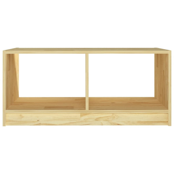 Couchtisch Kiefer Massivholz 75x50 cm