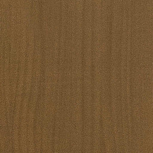 Honigbrauner Couchtisch Kiefer Massivholz 75x50 cm