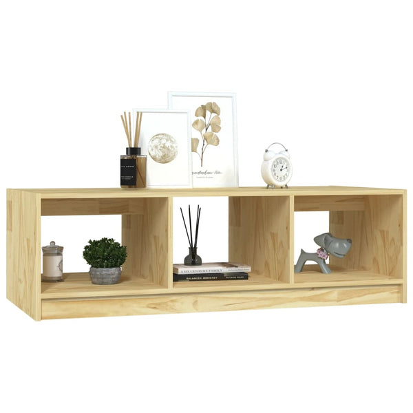 Massivholz Couchtisch Kiefer 110x50 cm