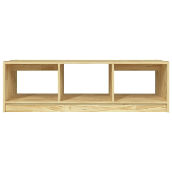 Massivholz Couchtisch Kiefer 110x50 cm