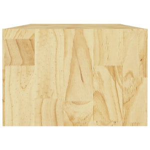 Massivholz Couchtisch Kiefer 110x50 cm